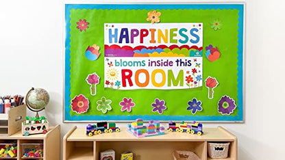 Sproutbrite 2 Pack 13.5” x 39” Educational Posters Set - Teachers Posters - color: Bold