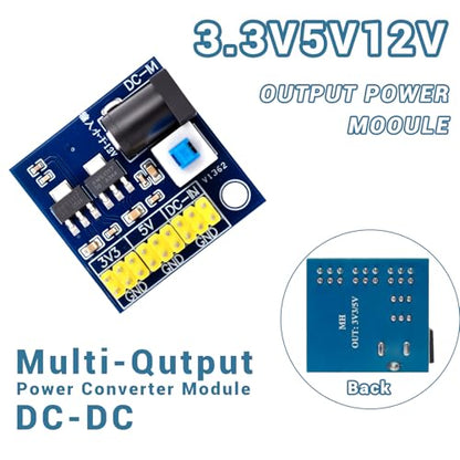 5-Pack DC-DC Power Module, 12V to 3.3V/5V Triple Output
