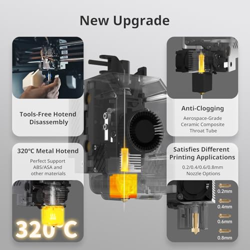Anycubic Kobra S1 3D Printer Only, Support Multicolor Printing Need ACE Pro - size: Anycubic Kobra S1