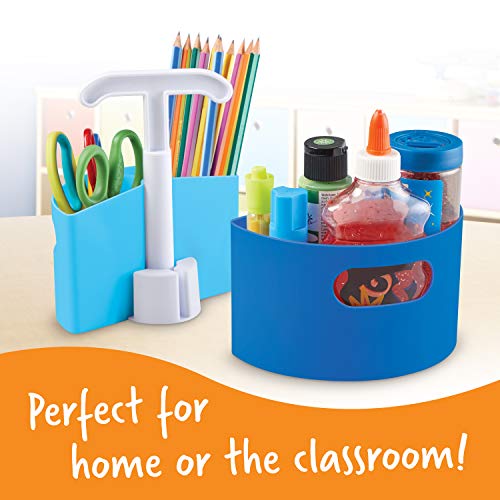 Learning Resources Create-a-Space Storage Mini Center, Blue - style: Blue