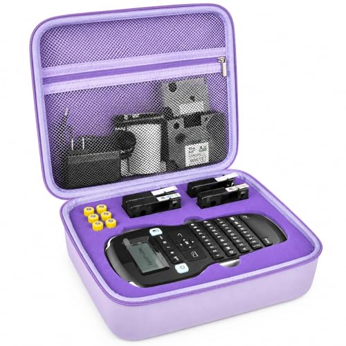 PAIYULE Label Maker Case for DYMO LabelManager 160/280, Purple - color: Purple