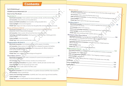 Evan-Moor Skill Sharpeners STEAM Workbook, Grade 1, Science, Technology, Engineering, Art, Math, Hands On Activities, Helping Others, Collaboration, Solve Real World Problems, Puzzles, Homeschool