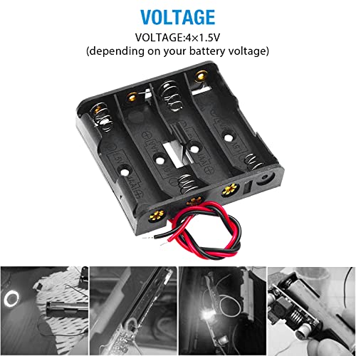 4 Pack 4 x AA Thicken Battery Holder