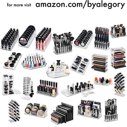 Acrylic Rollerball Perfume Organizer Beauty Scent Holder 24 Space Organization Refillable Container Tall Scented Oil Storage Display Case