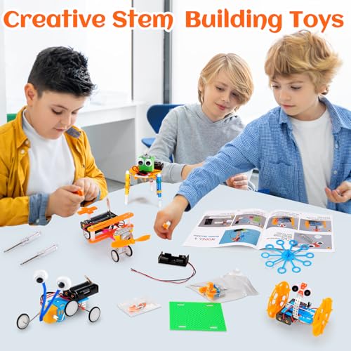 STEM Kits for Kids Robotics Kit Set, Boys Craft Educational STEM Toys Gifts