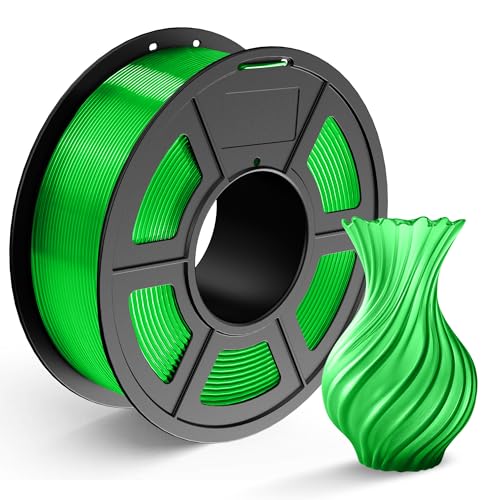 TECBEARS PLA Filament 1.75mm, 1kg Transparent Green - color: 1kg Transparent Green