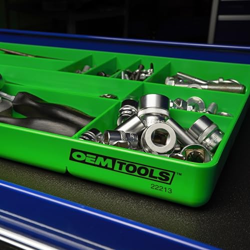 OEMTOOLS 22213 Tool Box Organizer Tray for Small Parts, Stackable Design