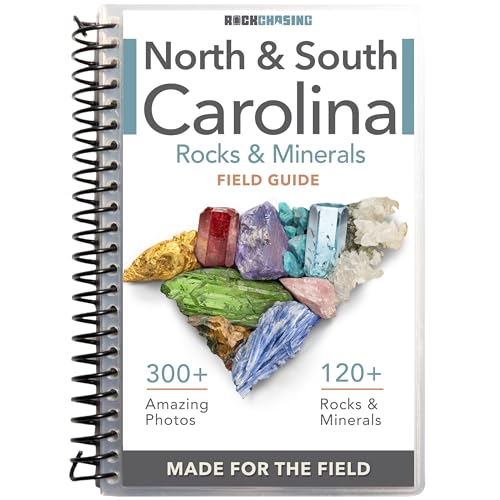 North and South Carolina Rocks And Minerals Field Guide | Waterproof