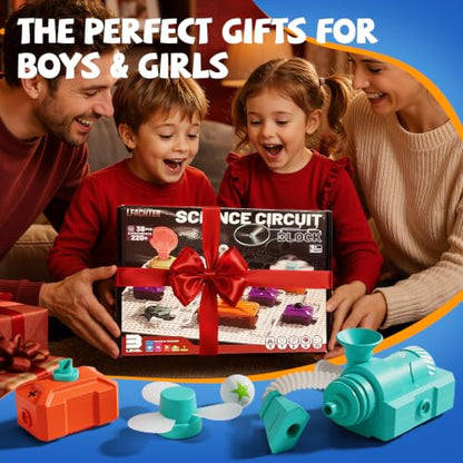 Science Kits for Kids, 38 Circuits STEM Toys, 220+ Projects Experiments - size: 38 PCS