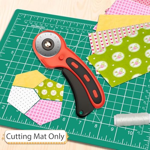 DIYSELF 36in×24in Cutting Mat, A1 Self Healing Craft Mat for Sewing - color: Green, size: 36"L x 24"W