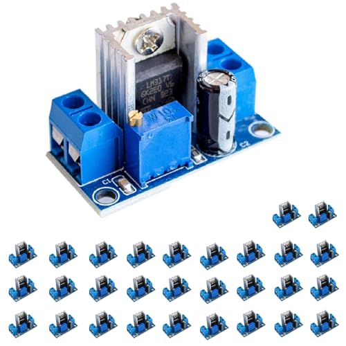 30-Pack LM317 DC-DC Linear Regulator Module, Adjustable
