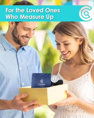 Manual Blood Pressure Cuff for Home Medical BP Monitoring Navy Blue - color: Blue, style: Without Stethoscope