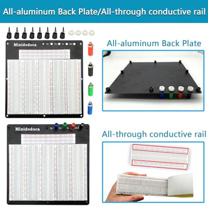 4050-Point Solderless Breadboard - size: 1pcs 4050-Point Breadboard