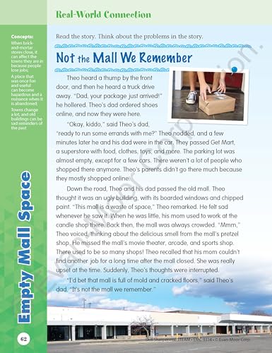 Evan-Moor Skill Sharpeners STEAM Workbook, Grade 4, Science, Technology, Engineering, Art, Math, Hands On Activities, Helping Others, Collaboration, Solve Real World Problems, Puzzles, Homeschool