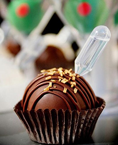 100 Pcs Mini Clear 4ml Plastic Transfer Pipettes Food Cupcake Squeeze Dropper Liquid Dropper Pipettes