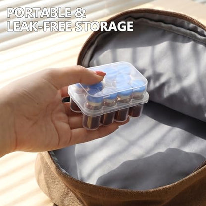 suzamed Peptide Case for Fridge, 10-Slot Vial Holder (2, 3ml) - size: 3ml