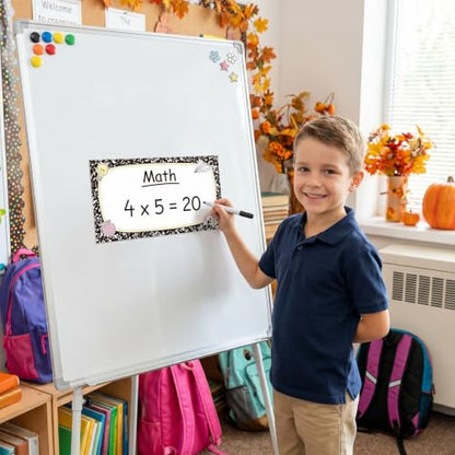 Magnetic Objectives Board for Classroom Learning Dry Erase Labels - color: Notebook