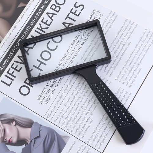 10X Magnifying Glass, Magnifier for Reading, Handheld