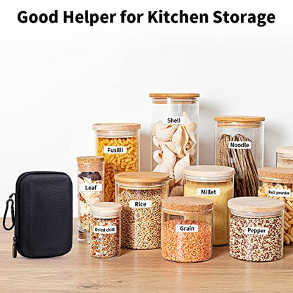 Phomemo D30 D30D D35 Label Maker Case, Small Label Maker Storage Bag -Black - color: Black, style: 1 Case