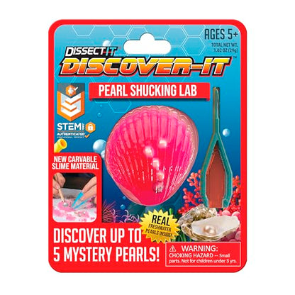 Discover-It Pearl Oyster, Science Lab Kit, STEM Toy for Kids, Ages 5+