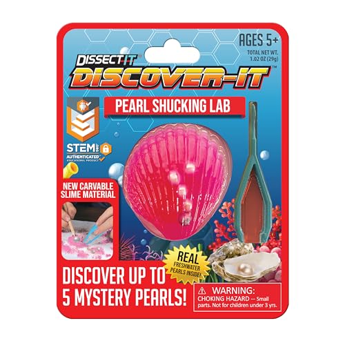Discover-It Pearl Oyster, Science Lab Kit, STEM Toy for Kids, Ages 5+