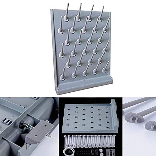 Drying Rack Lab Drying Rack 27 Pegs Grey - color: Gray, size: 27 pegs