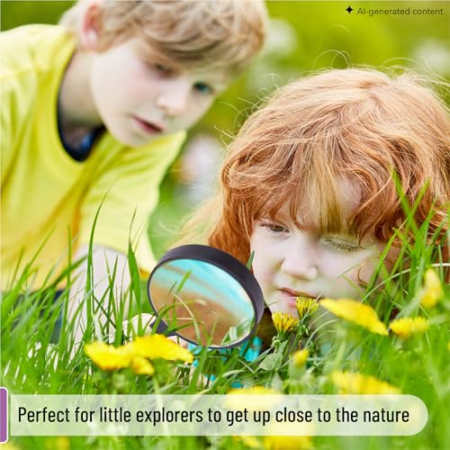 Mr. Pen- Magnifying Glass, 2 Pack, 10X Magnifier, 75mm Glass Lens - color: Pastel, size: 10X Magnifier