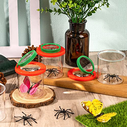 Insert Bug Viewer for Kids, 4PCS Magnifying Insect Box Bug Catcher Kit - style: InsertBug4Pcs