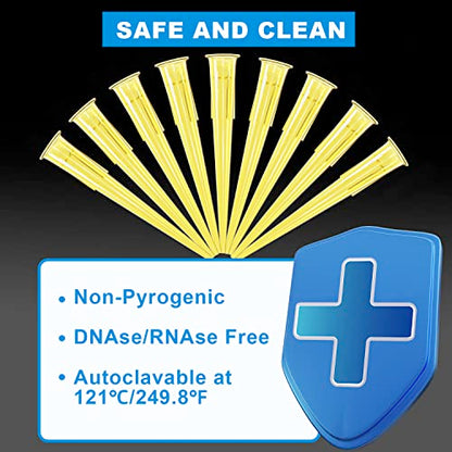 ONiLAB 200µL Pipette Tips, 1000 Pcs, DNase RNase Free - size: 200ul-1000pcs