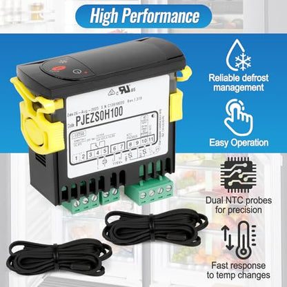Digital Temperature Controller with Sensor Probe,OE: PJEZS0H100