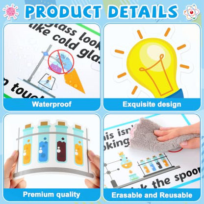 Science Lab Classroom Bulletin Board Science Lab Safety Rules Decorations Chemistry Class Rules Paper Cutouts Educational Laboratories Bulletin Board for Students School Chalkboard Wall Door Decor - style: Science Lab