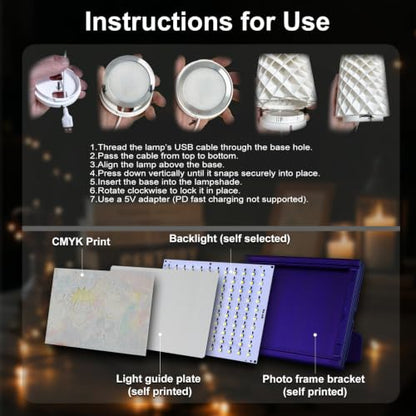3D Printer Light Kit for Bambu Lab, LED Lamp Kit 001, LED Backlight Board