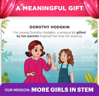 Doctor Jupiter Girls' Magic Science Experiments Kit for Kids Ages 8+ - style: Magic Science Kit for Girls: 8+
