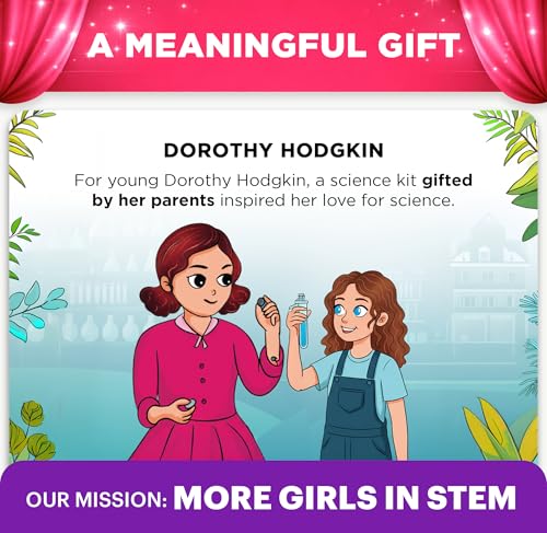 Doctor Jupiter Girls' Magic Science Experiments Kit for Kids Ages 8+ - style: Magic Science Kit for Girls: 8+
