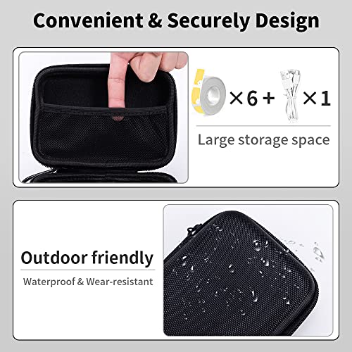 Phomemo D30 D30D D35 Label Maker Case, Small Label Maker Storage Bag -Black - color: Black, style: 1 Case