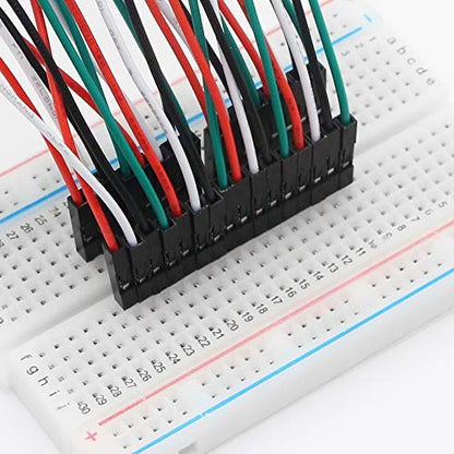 SinLoon Dupont Wire Breadboard Jumper Wires Jumper Wire Male to Female for Arduino Breadboard and Circuit Board 8cm 4 Colors Total 40-Pack(Male to Female)