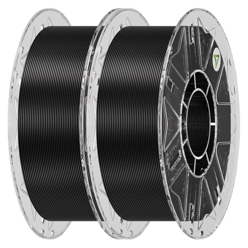 Creality Hyper RFID PLA Filament 1.75mm 2KG, Black*2, Total 2-Pack - color: Black&black-2kg, size: Pla Rfid