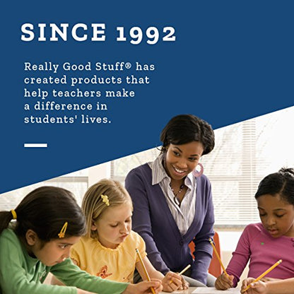 Really Good Stuff Folding Magnetic Dry-Erase Activity Boards, Blank