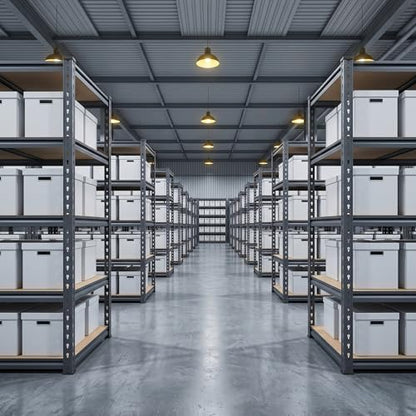 Garage Storage Shelves 36" W x 16" D x 72" H, 2500 LBS Heavy Duty Shelving Unit 5-Tier Adjustable, Extra Wide Boltless Metal Storage Rack for Garage Warehouse Basement - size: 36''W x 16''D x 72''H