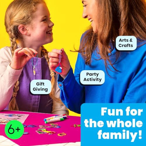 Ooly DIY Shrink Art Charms Kit, 34 Pc - Peanuts Officially Licensed - color: Peanuts Snoopy & Woodstock