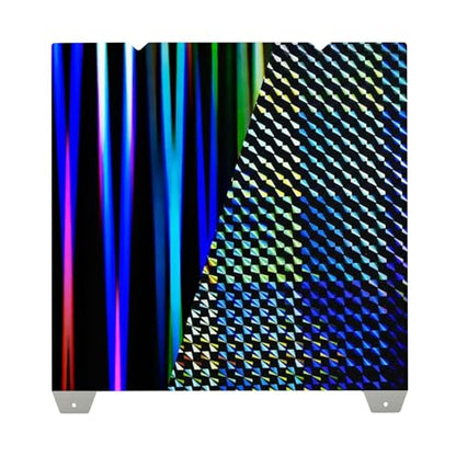 IdeaFormer-3D H1H Smooth Build Plate for Creality K1C/K1/SE/Ender 3 V3 SE/Ender 3 V3 KE/Ender 3 S1/Pro/Ender 5 S1, Flexible Double Sided Light Beam+Phantom H1H Effect Sheet No Magnetic Plate 235x235mm - color: Light Beam+Phantom H1H