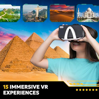 National Geographic World Wonders- VR STEM Science Activity Kit, Kids 8-12