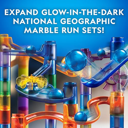 National Geographic Motorized Marble Run 150-Piece Building Set for Kids - style: 150-Piece Marble Run