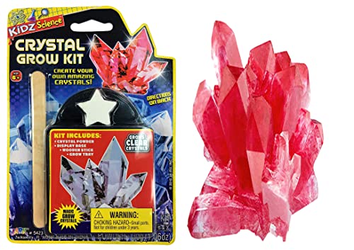 JA-RU Kids Science Kit Crystal Grow Kit (3 Crystal Kits) DIY Stem 5423-3s - size: 3.Packs
