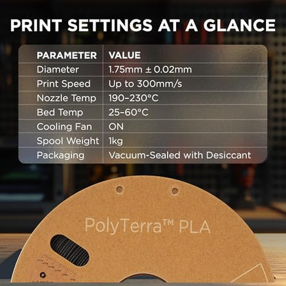 Polymaker Matte PLA Filament 1.75mm, 1kg, Charcoal Black - color: Matte Pla - 1.75mm Matte Charcoal Black (Hex Code: #2f2e30) 1pcs, size: 1kg
