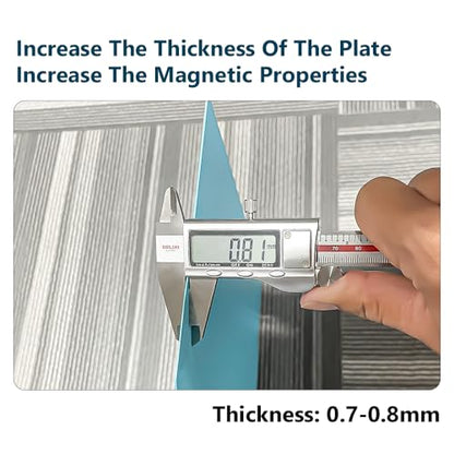 2.0 Upgraded OMG Cool Plate for Bambu Lab A1 MINI, 184x184mm Thicker Magnetic Bamboo Build Plate with Supertack Smooth Surface, Low-Temperature 3D Printer Bed Plate for PLA PETG Printing - size: 184x184mm for A1 mini