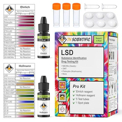 LSD Surface Residue Forensic Drug Test Kit (Pro Kit)