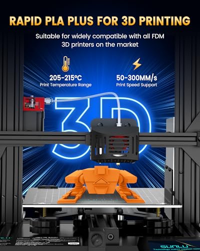 SUNLU PLA+2.0 3D Printer Filament, Black, 1KG - color: 1000g Black, size: 1kg