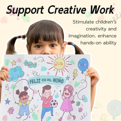 4 Pack Trifold Poster Board, 17x26 White Presentation Display Board - size: 17x26, style: 4 Pack