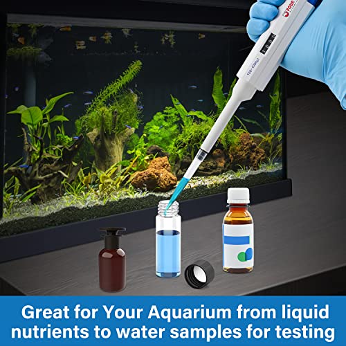 FOUR E'S SCIENTIFIC 0.1-1mL Pipette, Single-Channel Adjustable Pipettor - size: 07 (100-1000ul)
